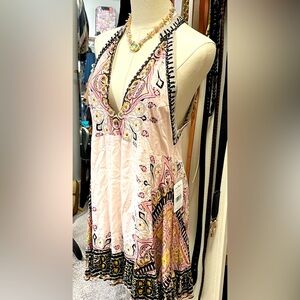 Free People Steal The Sun Pink Tunic Size XS